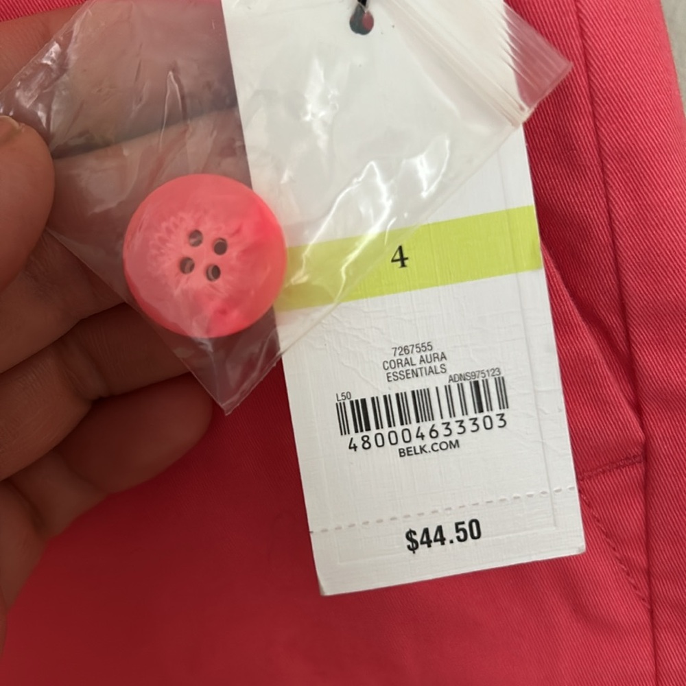 crown & ivy Women's Coral Shorts - Picture 3 of 7